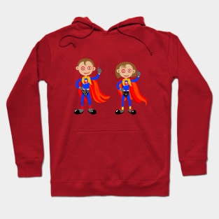 Boy and Girl Hero Hoodie